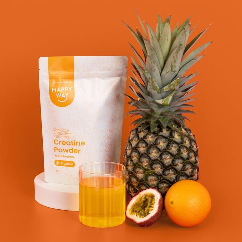 Happy Way Tropical Creatine Powder 300g