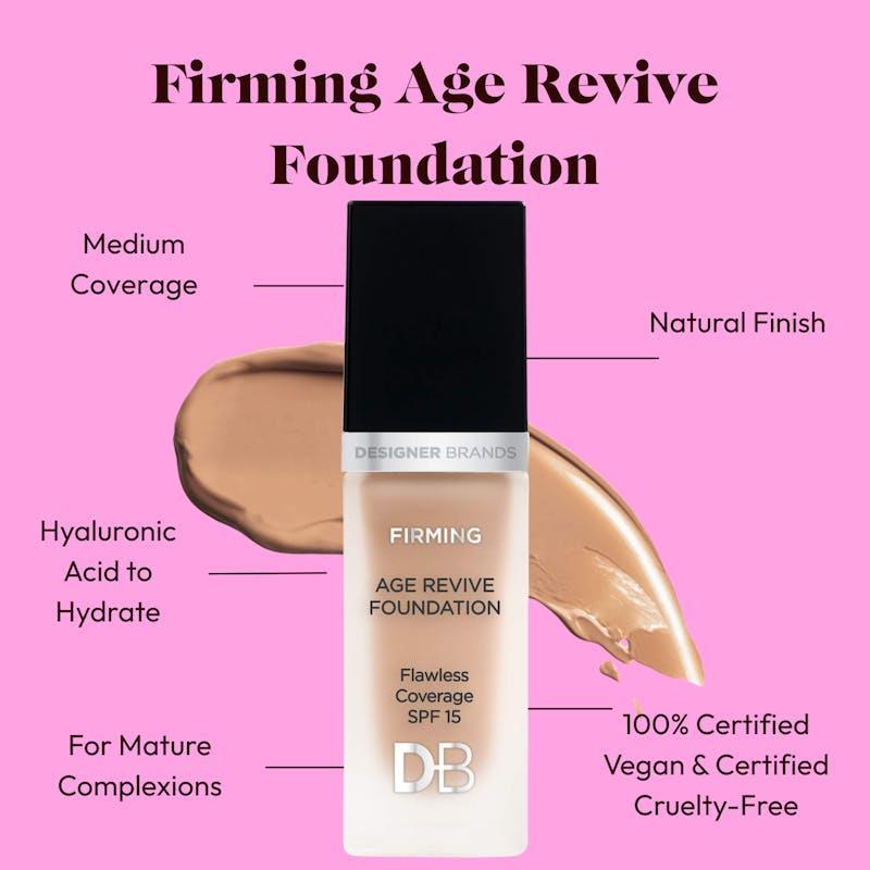 DB Cosmetics Firming Age Revive Foundation Light Sand