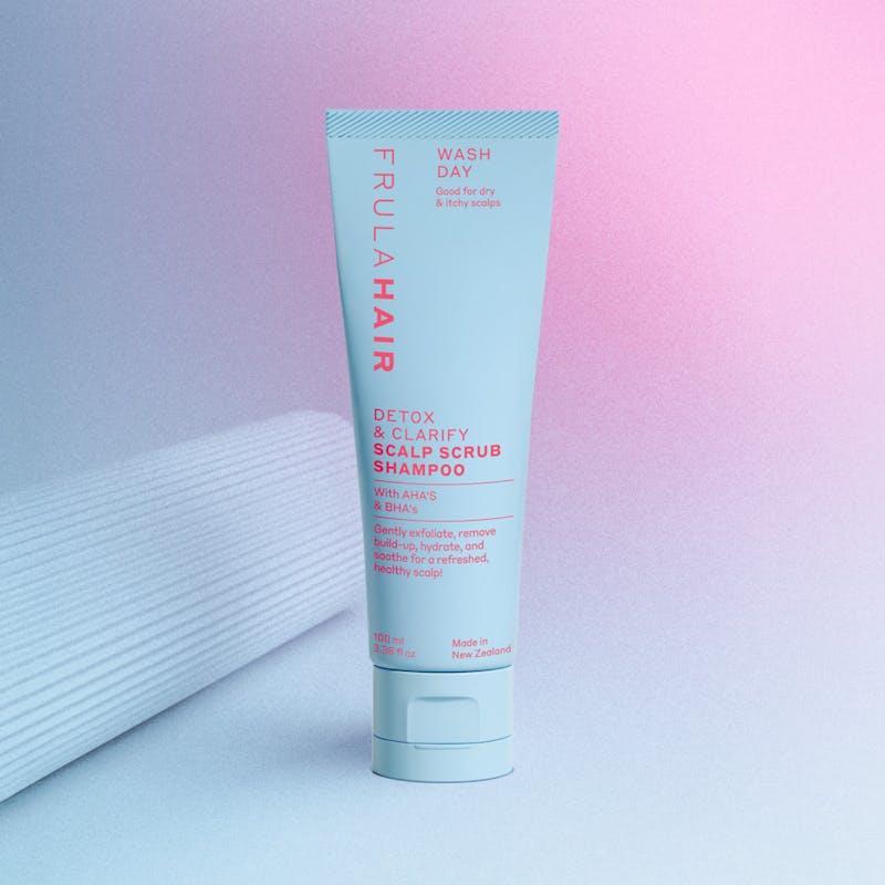 Frula Wash Day Detox & Clarify Scalp Scrub Shampoo 100ml