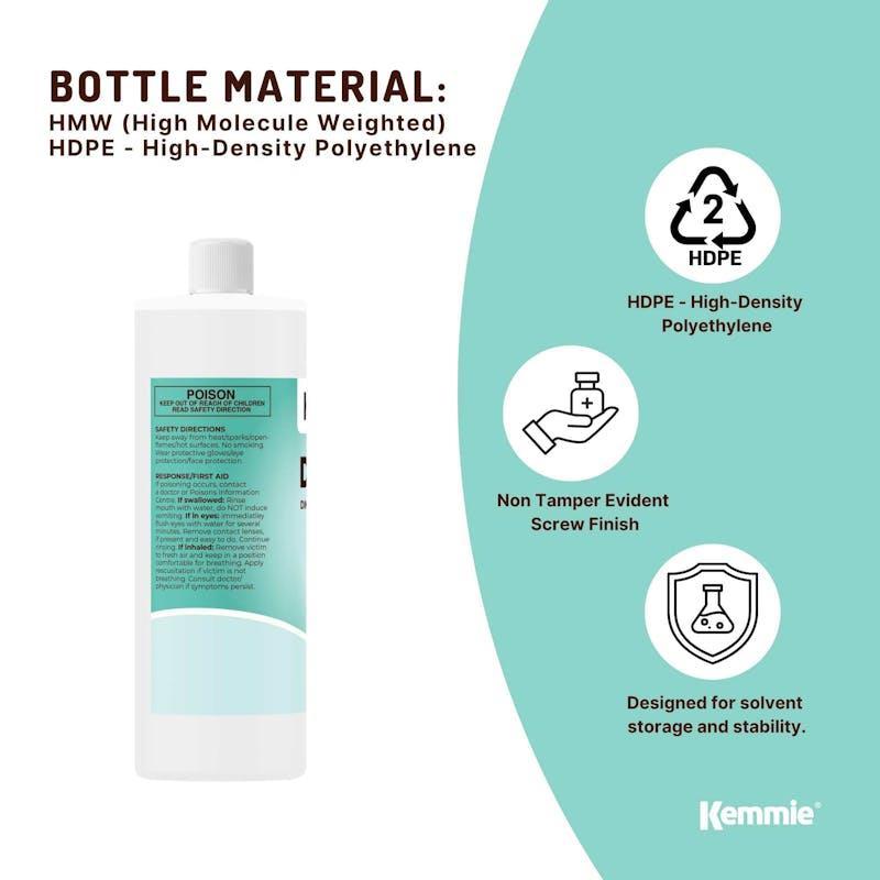 Kemmie DMSO Liquid 1L - 99.9% Pure High Purity Dimethyl Sulfoxide Solvent 1Unit
