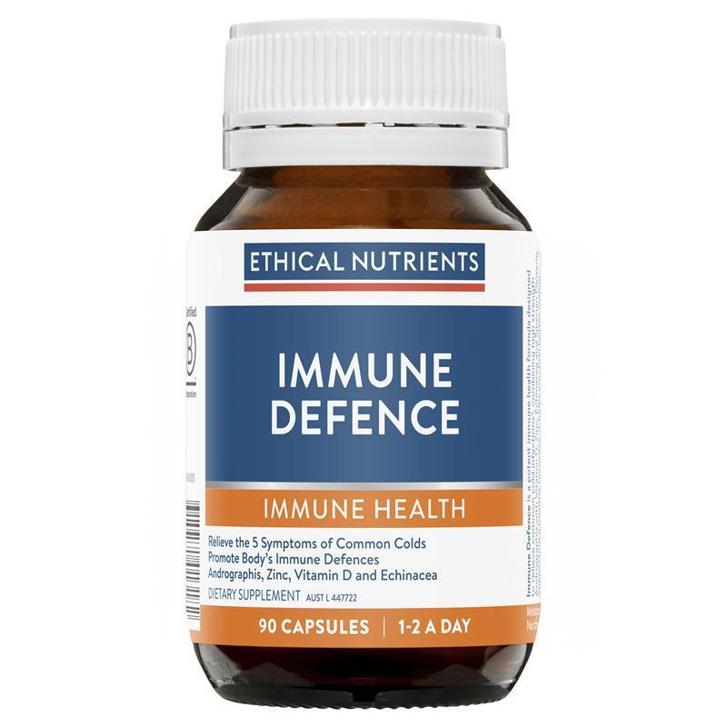 Ethical Nutrients Immune Defence 90 Capsules Exclusive Size