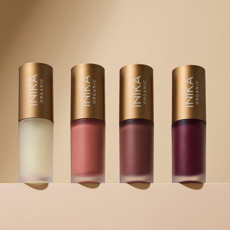 INIKA Organic Tinted Lip Oil - Collagen + Squalene 10ml Blossom