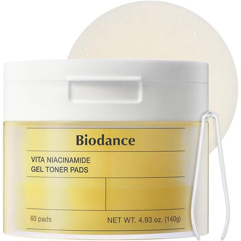 Biodance Vita Niacinamide Gel Toner 60 Pads
