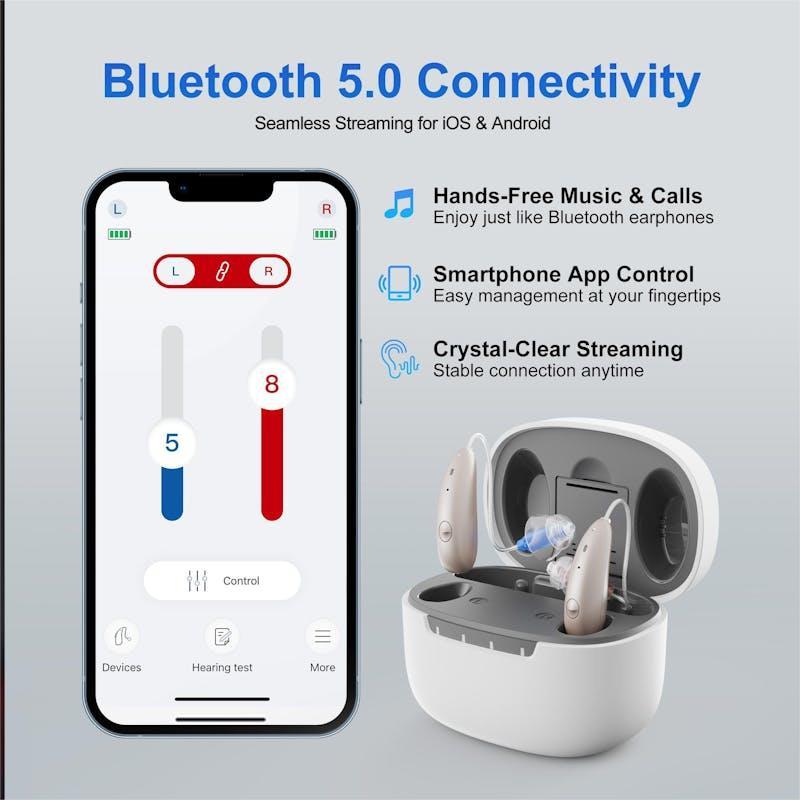 Ceretone Beacon Receiver In Canal Hearing Aid 1 Pair
