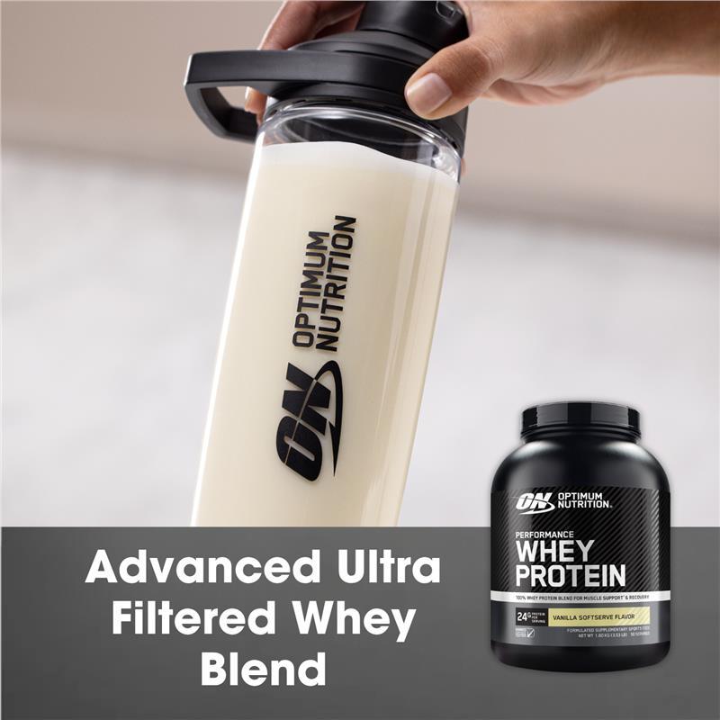Optimum Nutrition Performance Whey Protein Vanilla 50 Serves 1.6kg