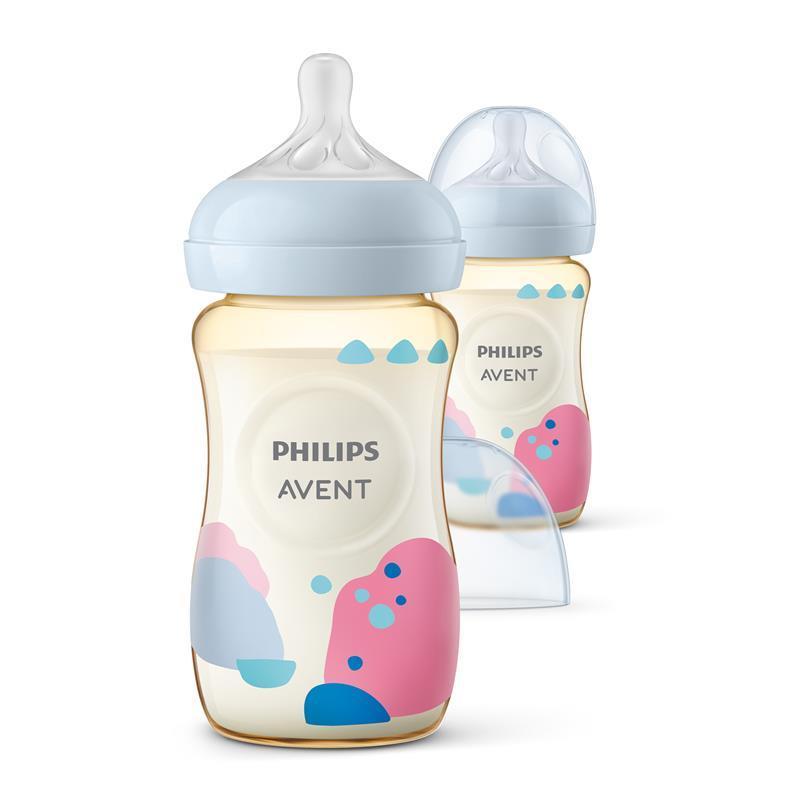 Avent Natural Response PPSU Baby Bottles 260ml 2 pack