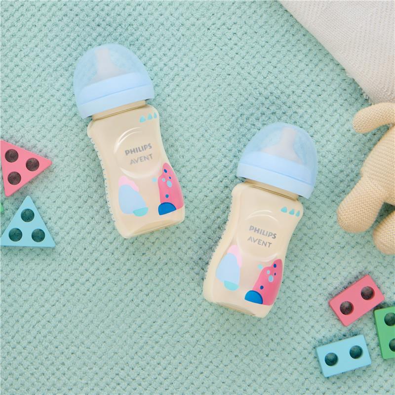 Avent Natural Response PPSU Baby Bottles 260ml 2 pack