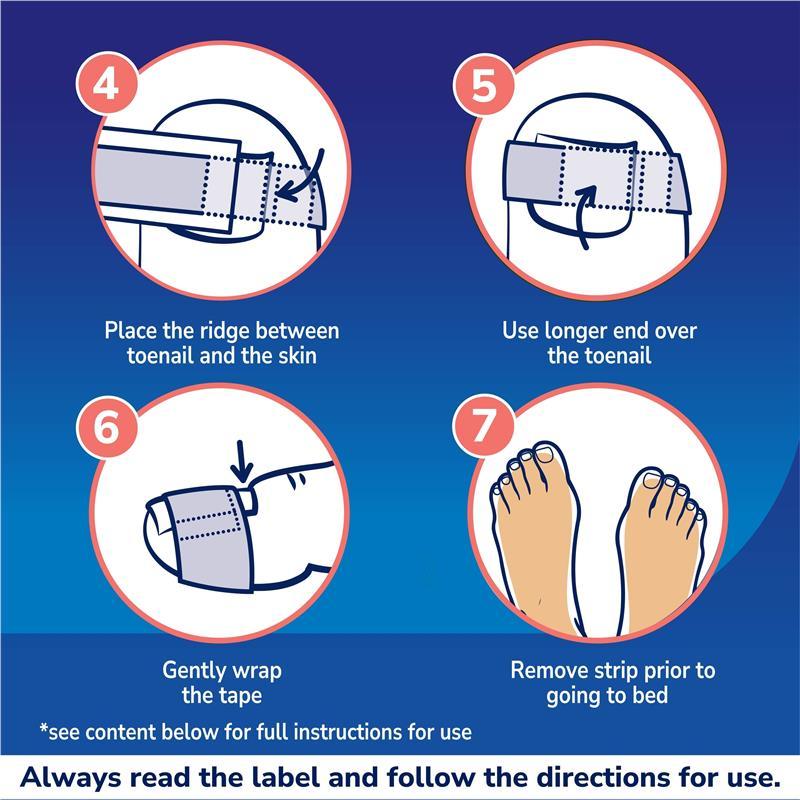 Dr.Scholls Ingrown Toenail Pain Relief Strips