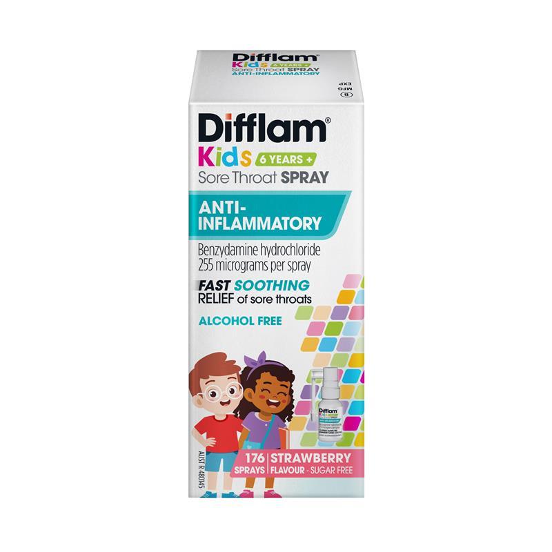 Difflam Kids 6 Years+ Sore Throat Spray 30ml