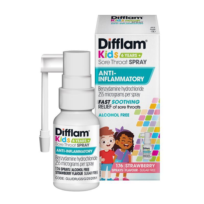 Difflam Kids 6 Years+ Sore Throat Spray 30ml