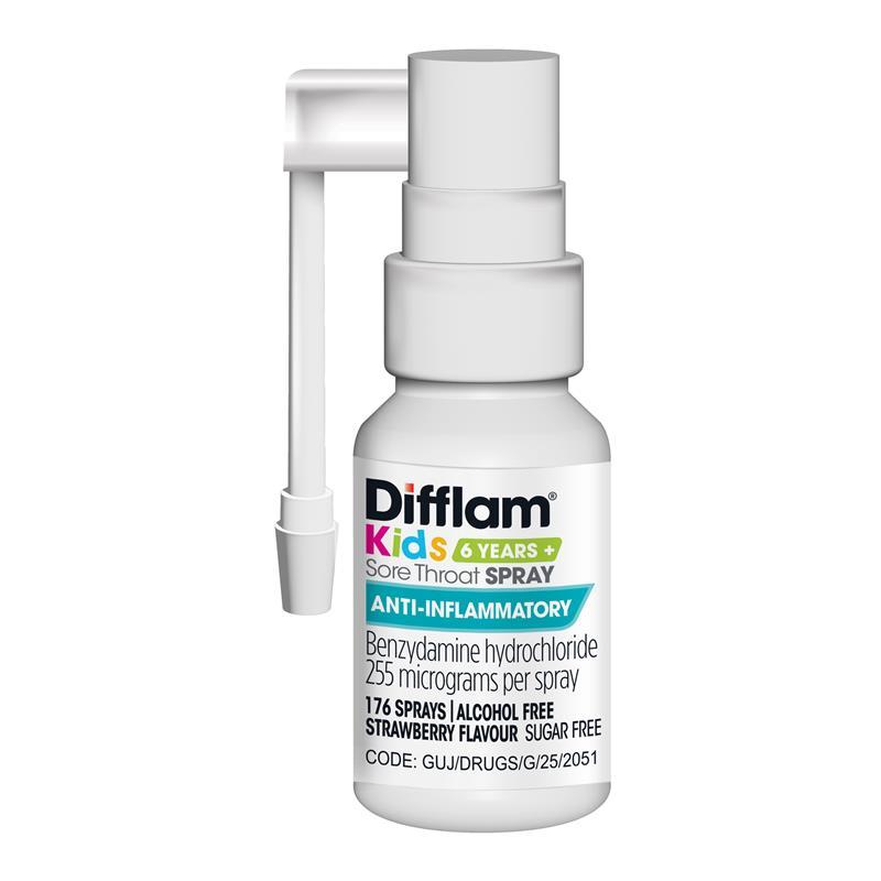 Difflam Kids 6 Years+ Sore Throat Spray 30ml