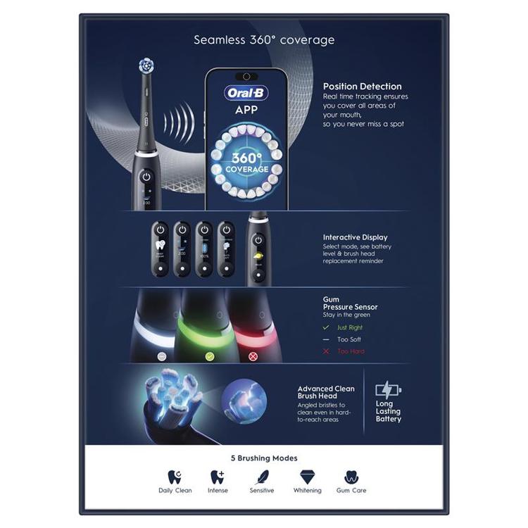 Buy Oral B Power Toothbrush iO 6 Series Black online at Chemist Warehouse