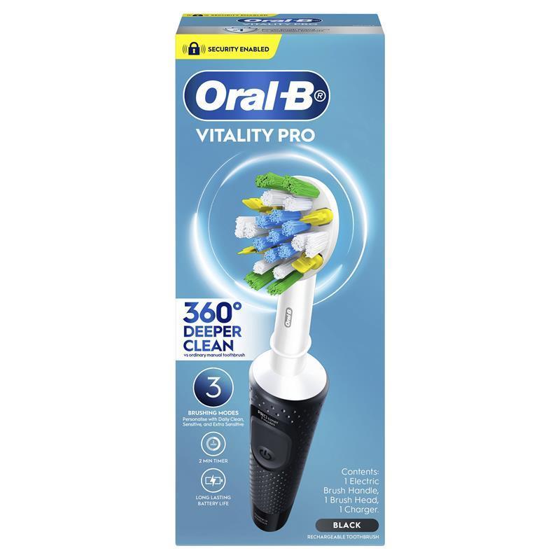 Oral B Power Toothbrush Vitality Pro Deep Clean Black