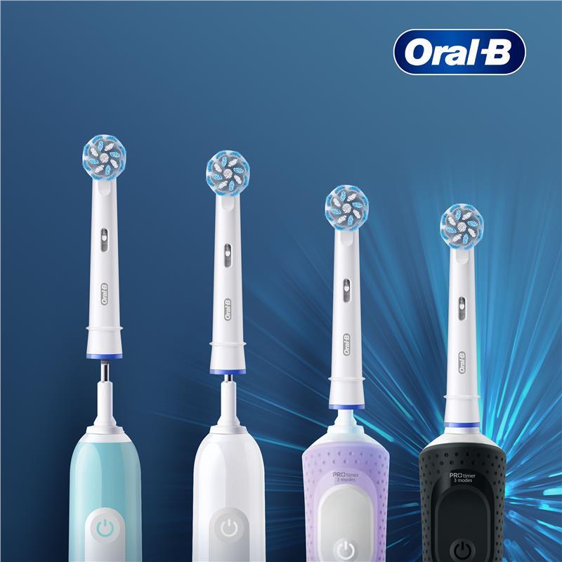 Oral B Power Toothbrush Sensitive Clean Refills 8 Pack