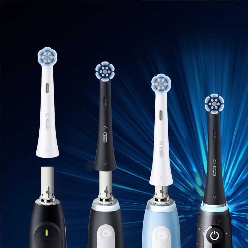 Oral B Power Toothbrush iO Clean and Gum Protect Refills Black 2 Pack