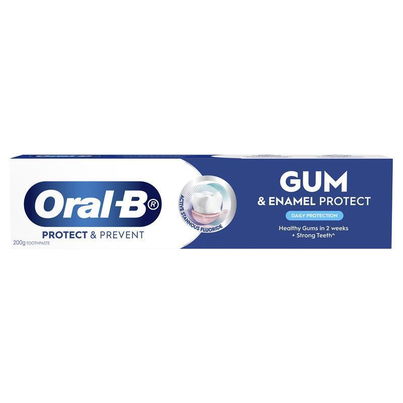 Oral B Toothpaste Gum & Enamel Protect & Prevent Daily Protection 200g