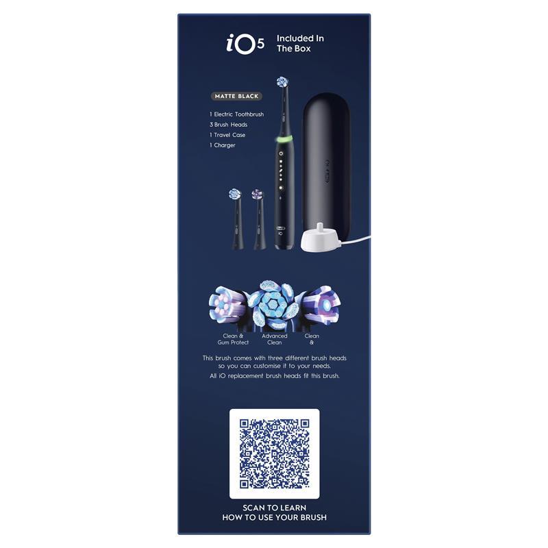 Oral B Power Toothbrush iO 5 Series Black