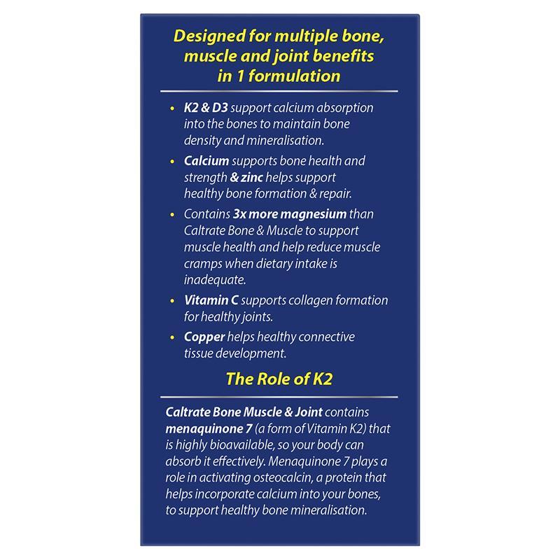 Caltrate Bone Muscle Joint 60 Tablets