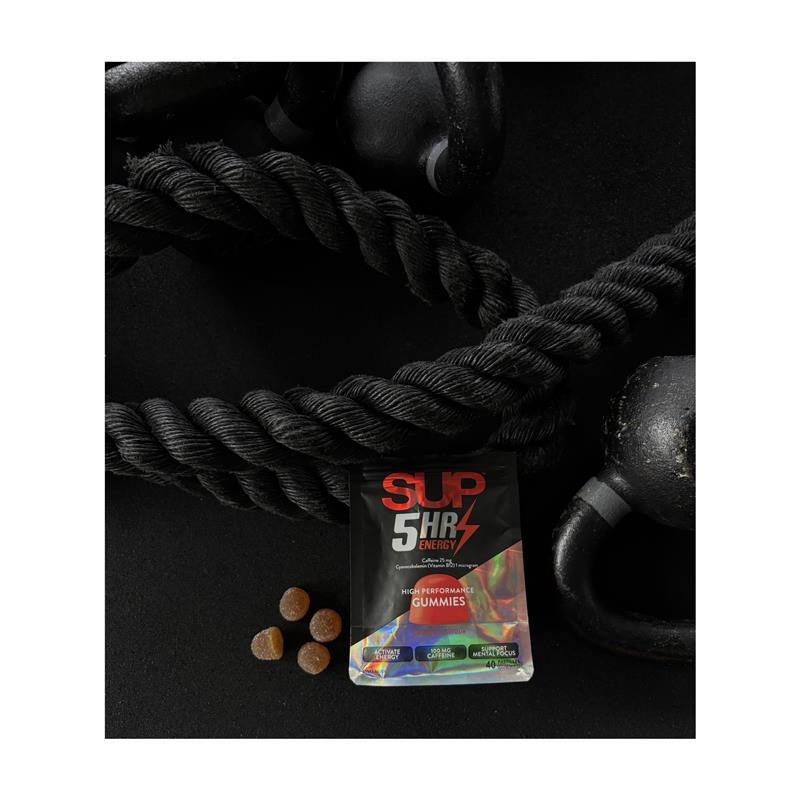 SUP 5HR Energy Gummies 40 Pastilles