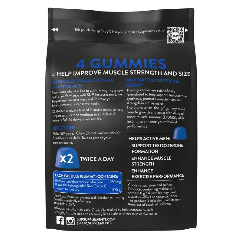 SUP Testosterone Ultra Gummies 40