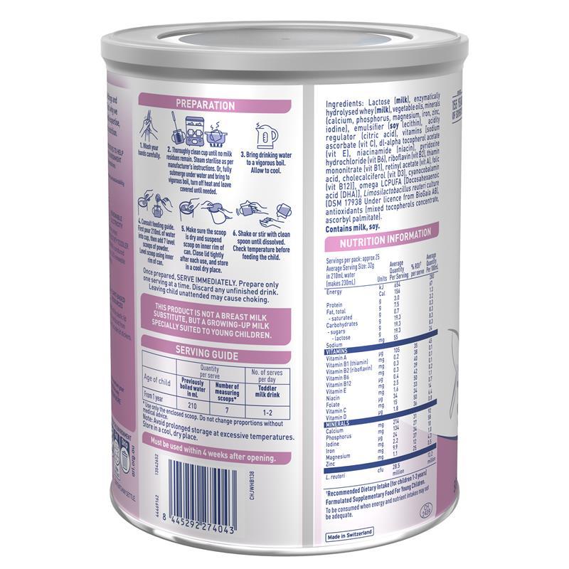 NAN SENSITIVE Premium Toddler Milk Drink 1+ Years 800g