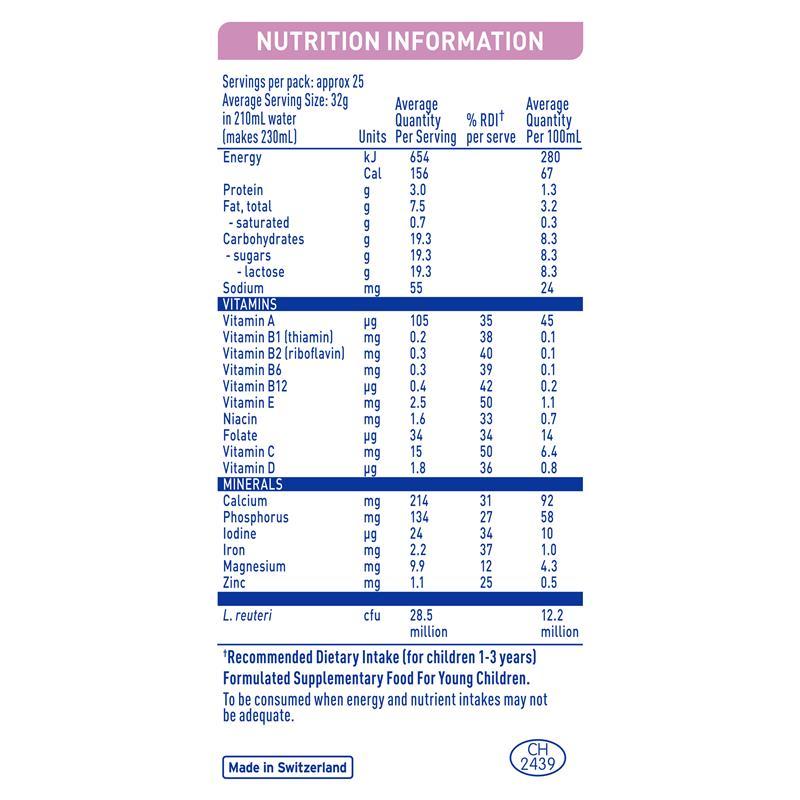 NAN SENSITIVE Premium Toddler Milk Drink 1+ Years 800g