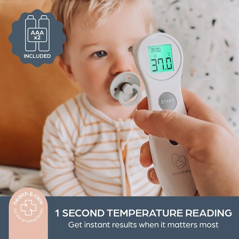 Dreambaby Fever Alert Non-Contact Infrared Forehead Thermometer 1Unit