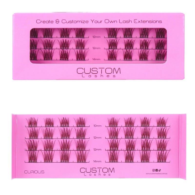 Custom Lashes - tray Curious