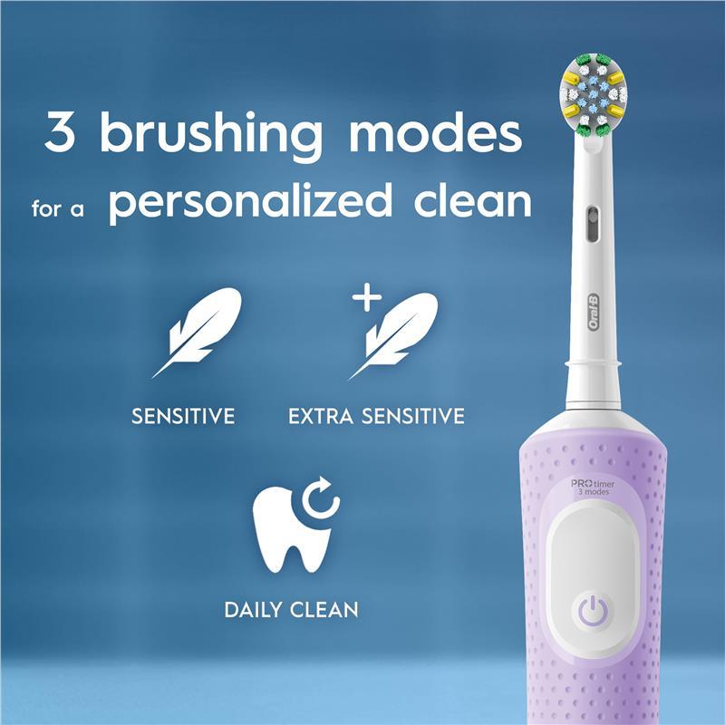 Oral B Power Toothbrush Vitality Pro Deeper Clean Lilac