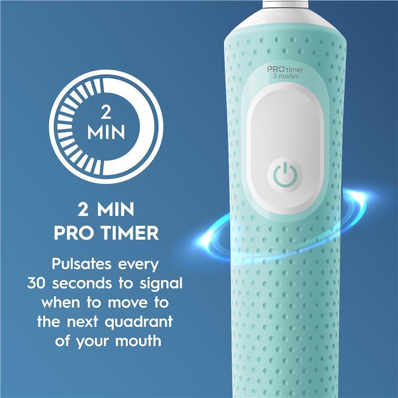 Oral B Power Toothbrush Vitality Pro Deeper Clean Mint Green