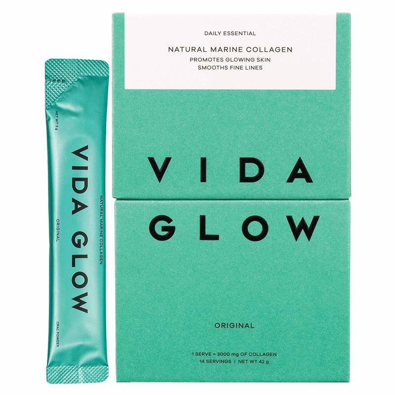 Vida Glow Natural Marine Collagen Original 14 Day Trial Pack