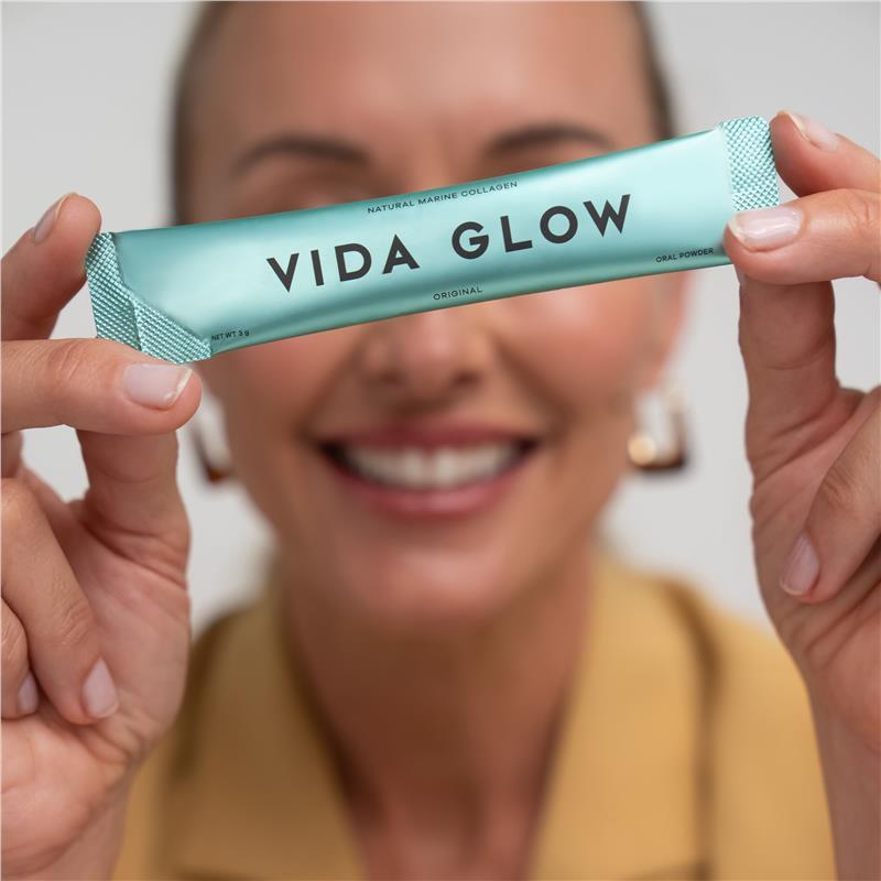 Vida Glow Natural Marine Collagen Original 30 Sachets