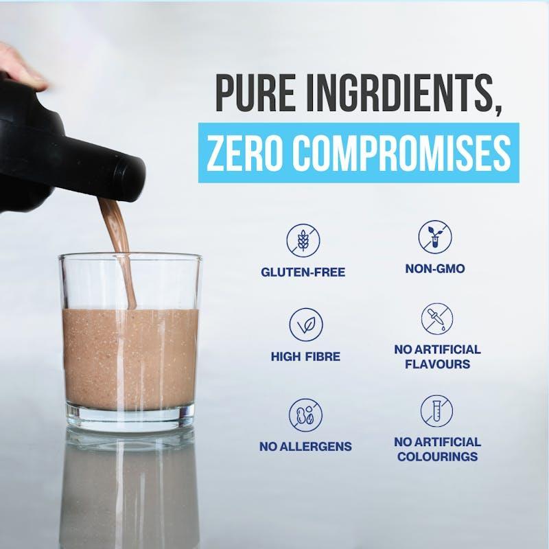 vybey Complete Meal Replacement Shake Vanilla 1.5Kg x 2