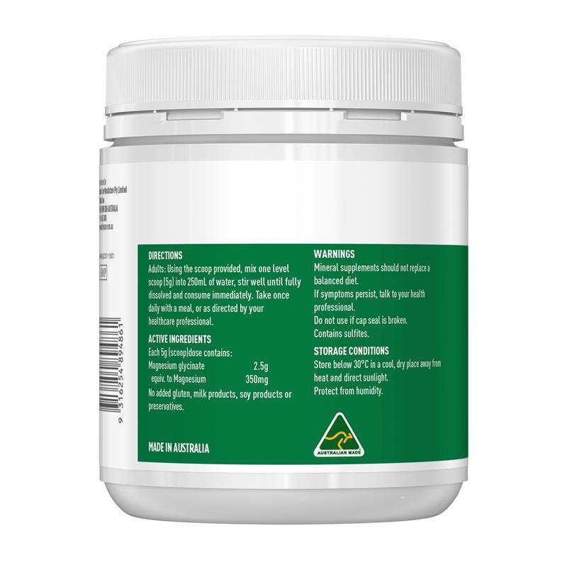 Healthy Care Magnesium Glycinate Powder Tropical 360G