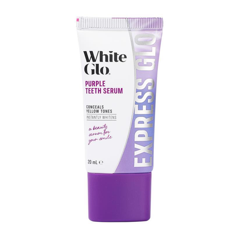 White Glo Purple Teeth Serum Express Glo