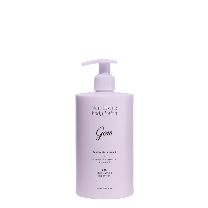 Gem Skin-Loving Vanilla Macadamia Body Lotion 400ml