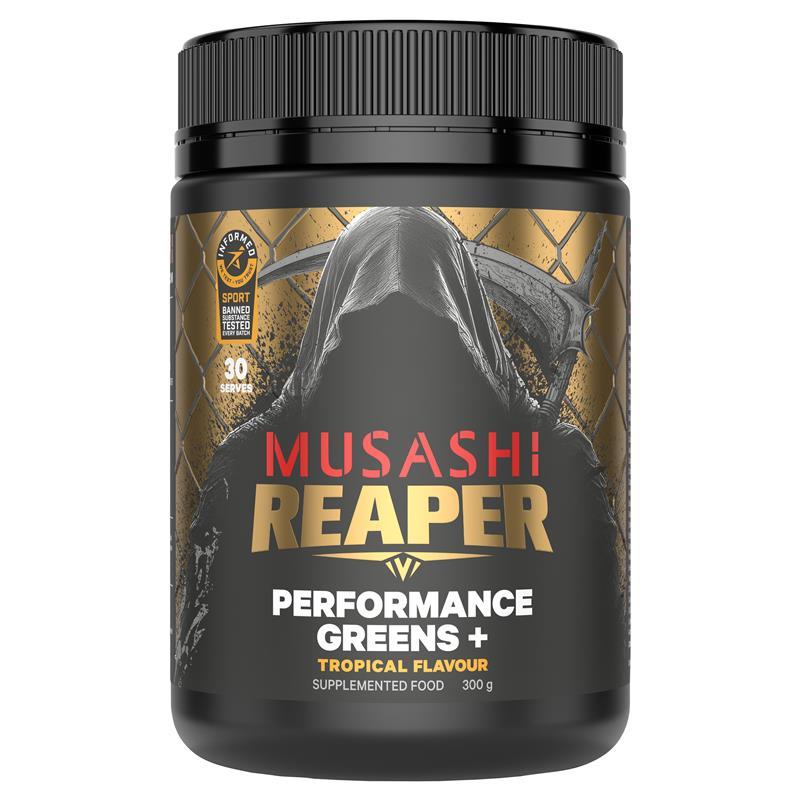 Musashi Reaper Performance Greens+ Tropical 300g