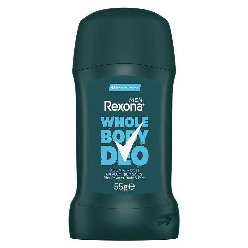 Rexona Men Whole Body Deodorant Stick Ocean Rush 55g