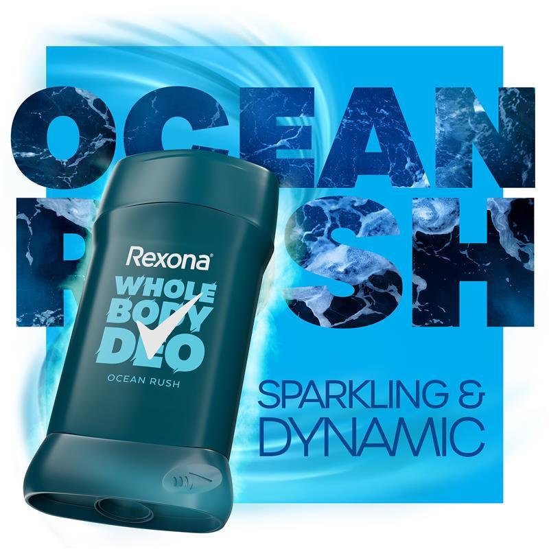 Rexona Men Whole Body Deodorant Stick Ocean Rush 55g