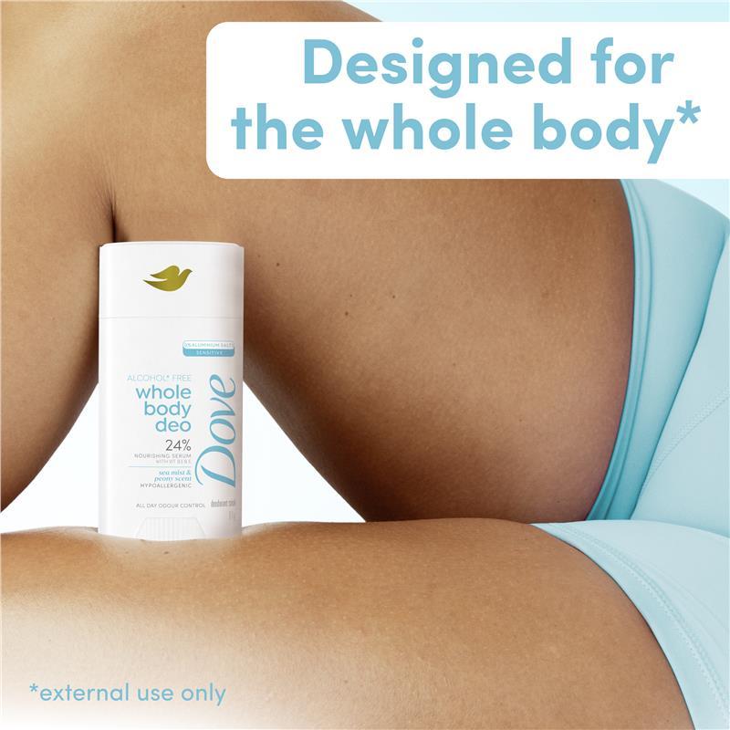 Dove Women Whole Body Deodorant Stick Sea Mist & Peony 81g