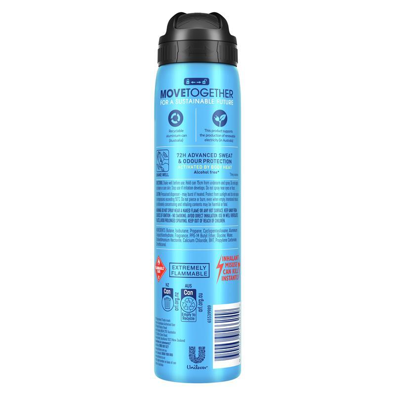 Rexona Men Advanced Antiperspirant Aerosol Thermocool Iced Lemon & Sage 220ml
