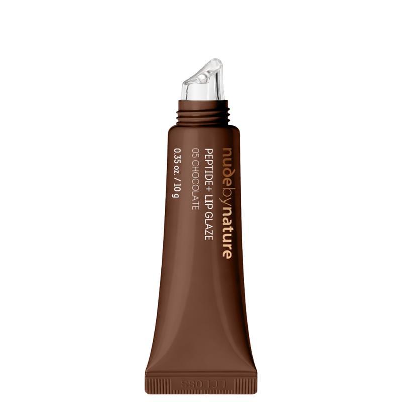 Nude by Nature Peptide Lip Glaze 10g 05 Chocolate