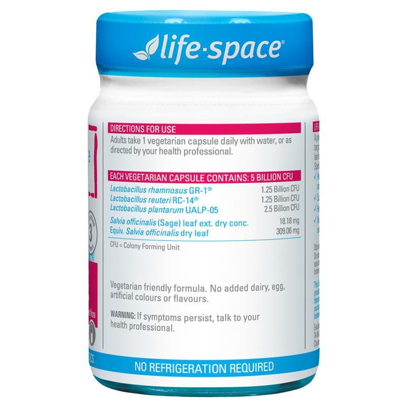 Life-Space Probiotic + Menopause Relief 30 Capsules