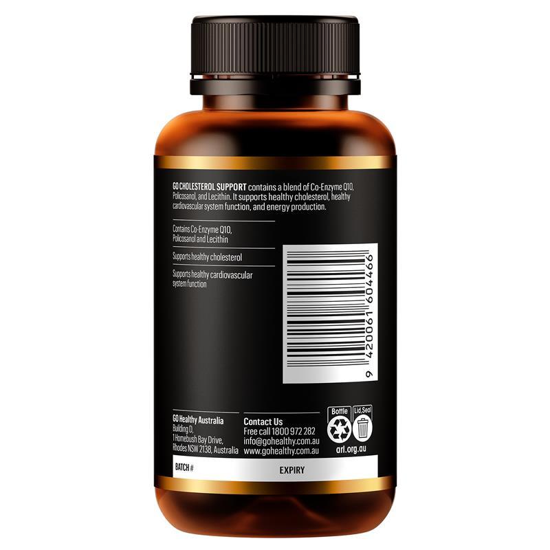 GO Healthy Cholesterol Support 90 Capsules