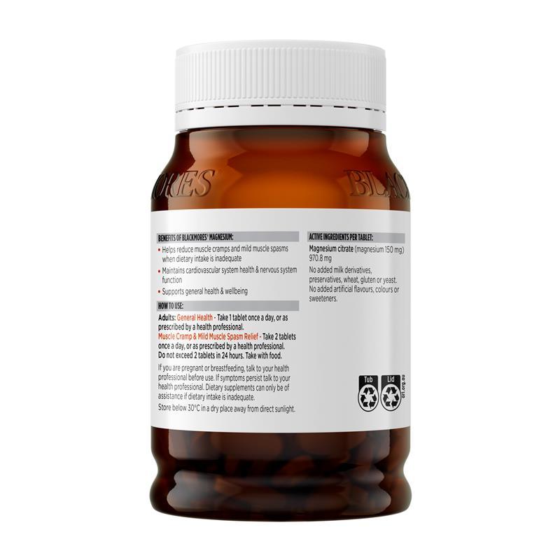Blackmores Magnesium 200 Tablets