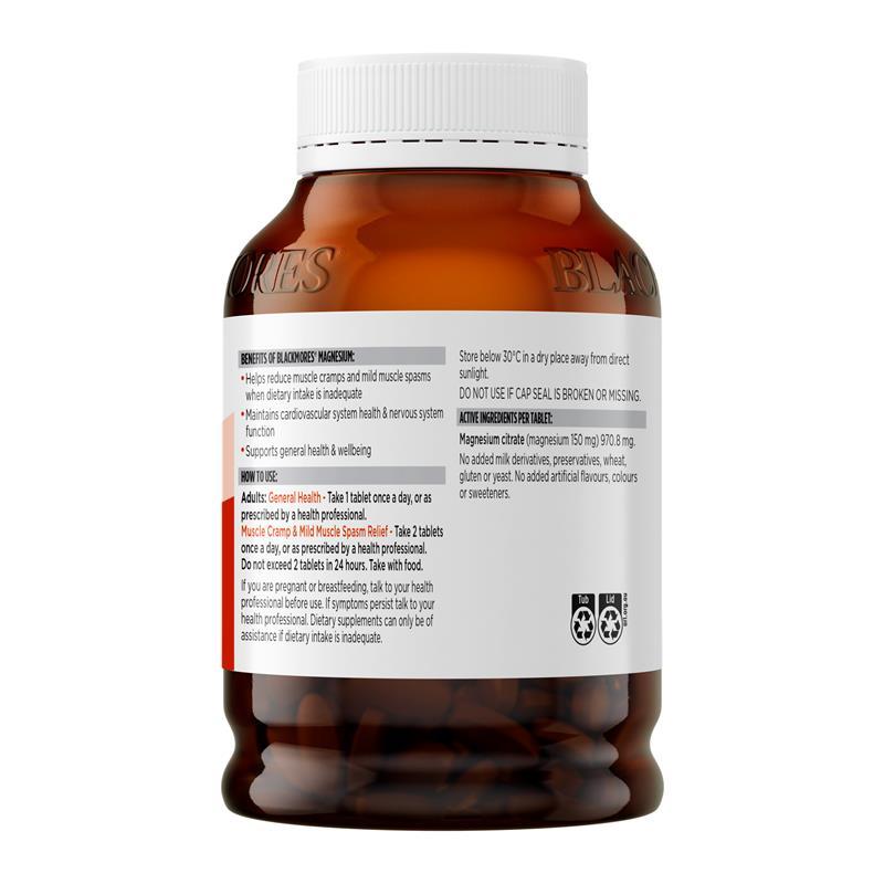 Blackmores Magnesium 300 Tablets Exclusive Size