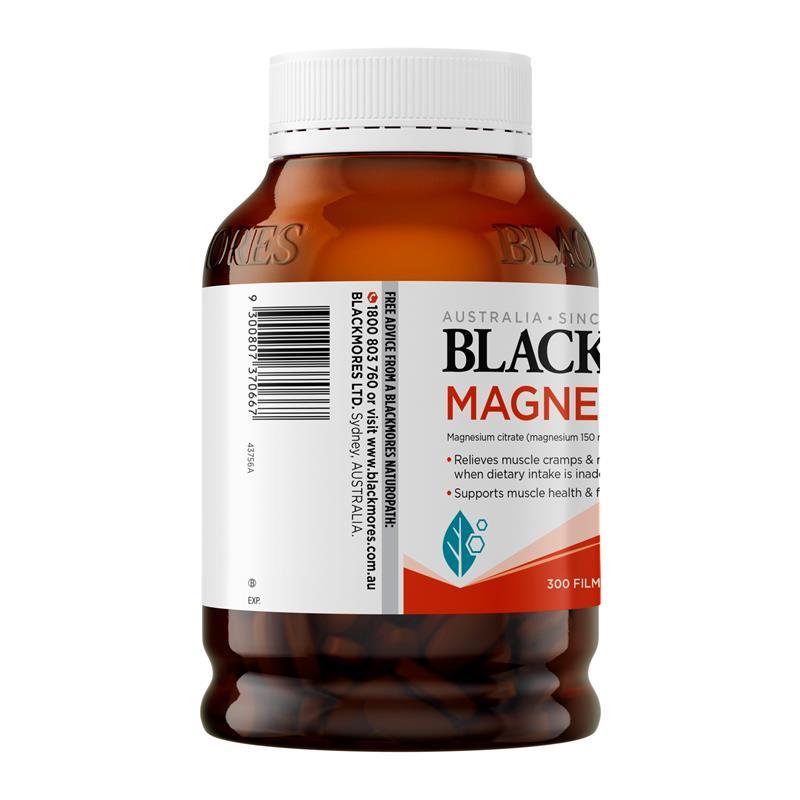 Blackmores Magnesium 300 Tablets Exclusive Size