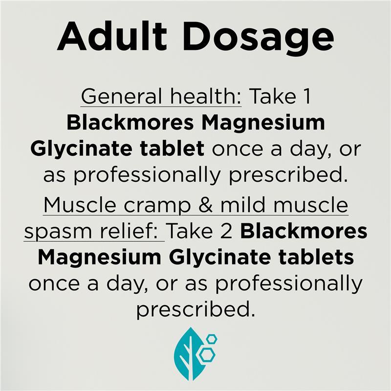 Blackmores Magnesium Glycinate 200 Tablets Exclusive Size