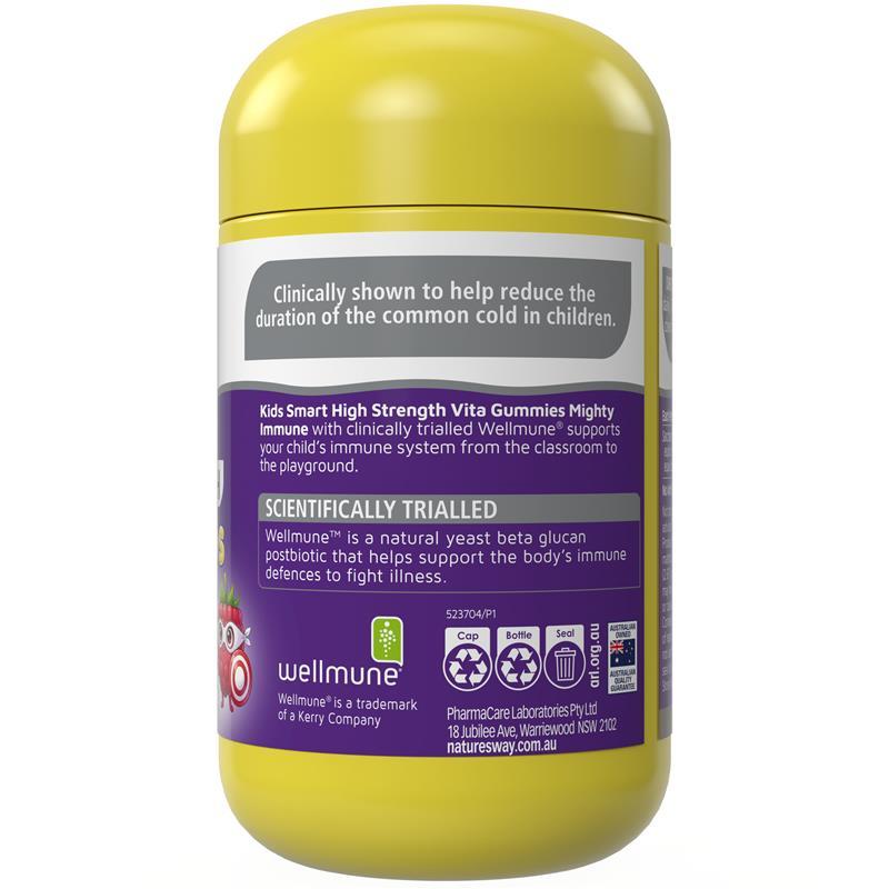 Nature's Way Kids Smart Vita Gummies High Strength Mighty Immune 50 Pastilles