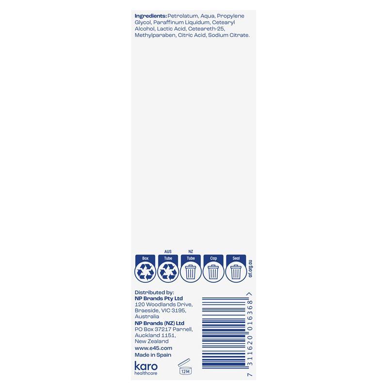 E45 Lactic Acid Bumpy Skin Cream 100g